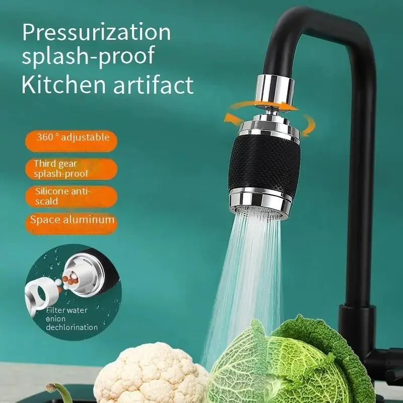 Silicone Tap Washer - Rallonge universelle pour robinet de cuisine